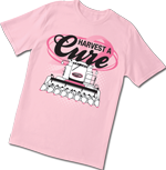 GVL Poly Harvest A Cure Breast Cancer T-Shirt